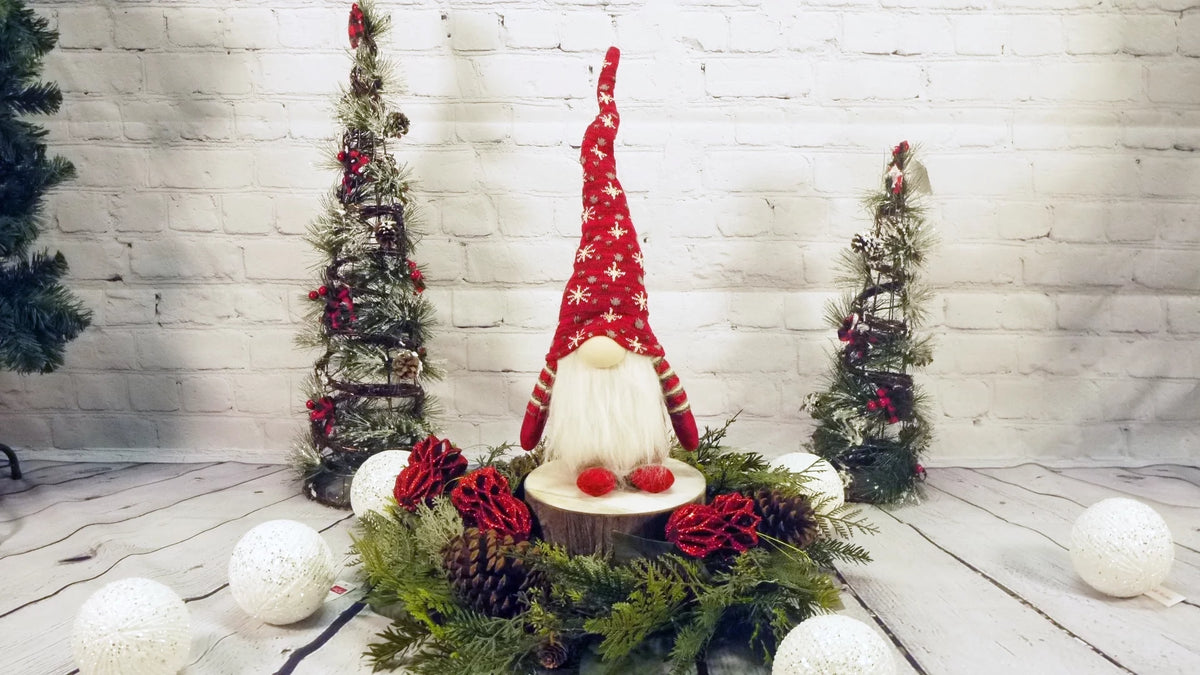 26 Inches Red Christmas Gnomes Plush F54583