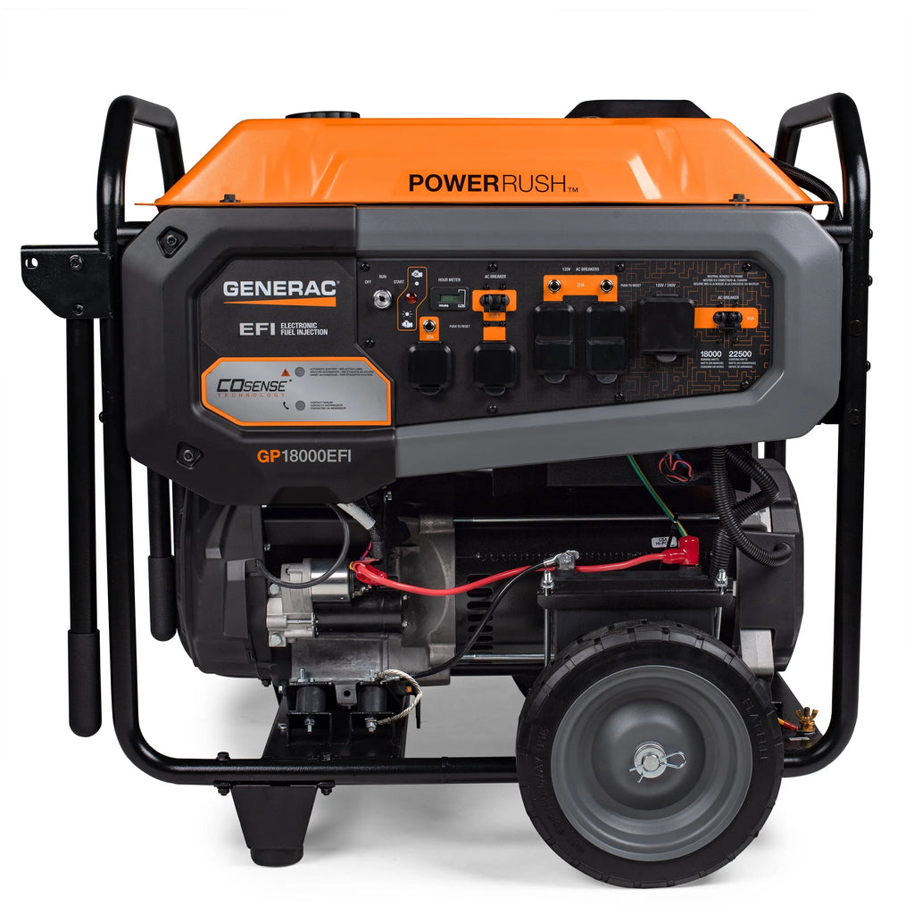 18000 Watt Electric Start Gas Powered Portable Generator O250