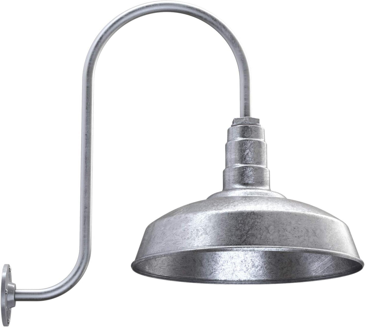 16 Dome Gooseneck Outdoor Wall Mounted Barn Light A457309