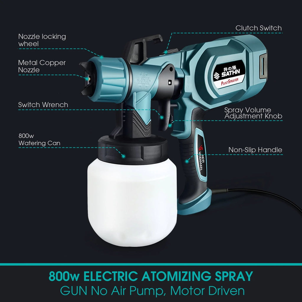 800W Electric HVLP Paint Sprayer W71876