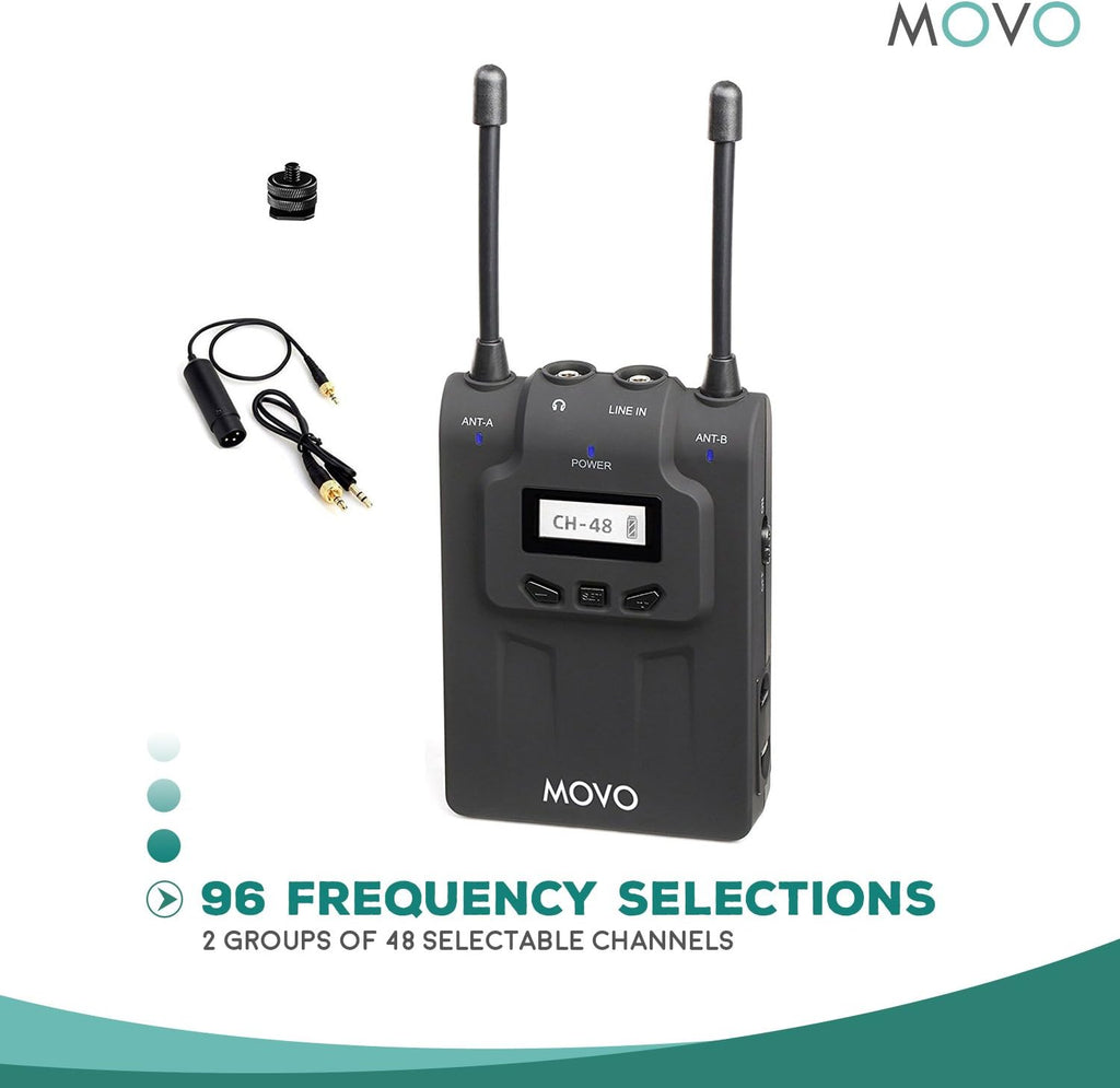 UHF Wireless Handheld Microphone System with Plug-in XLR Transmitter N865405