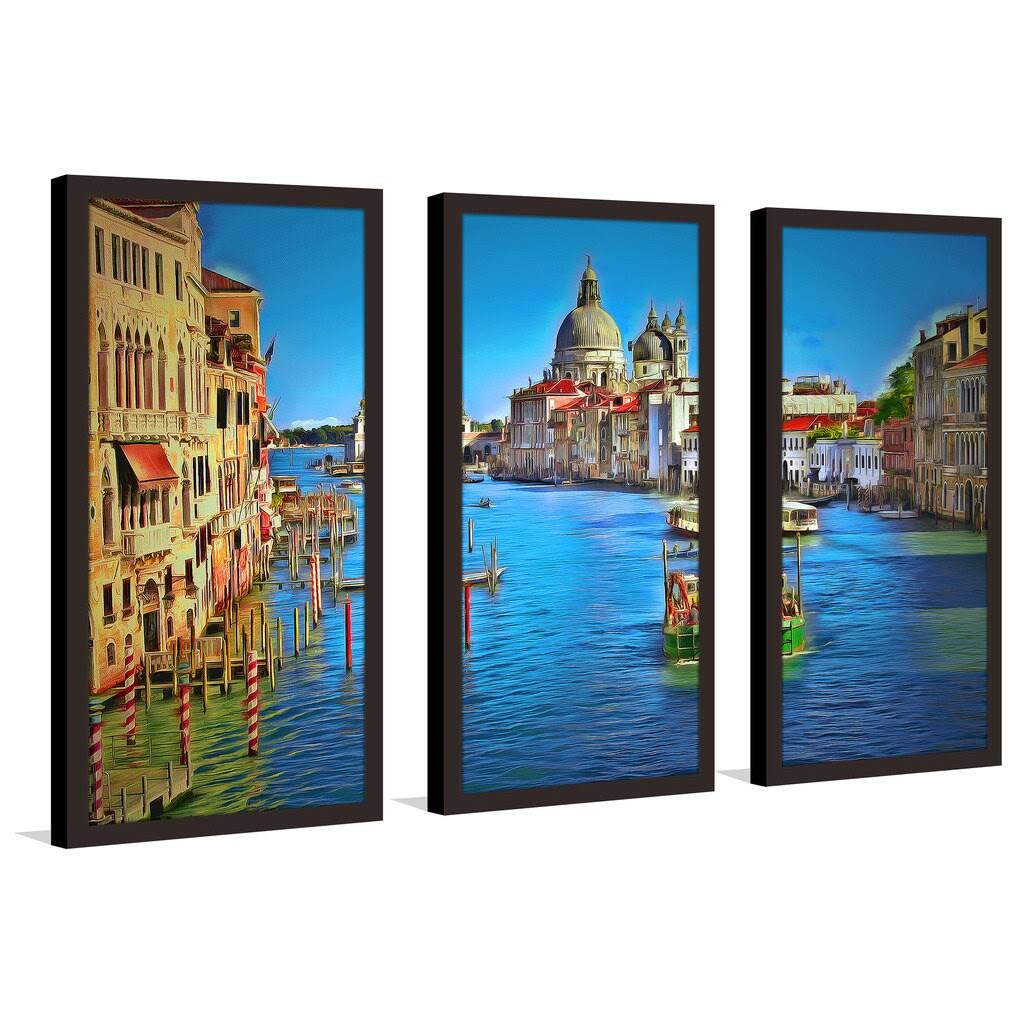 3 Piece Framed Graphic Art Set C6782