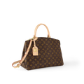 Padded Quilted Puffy Shoulder Bag D8731