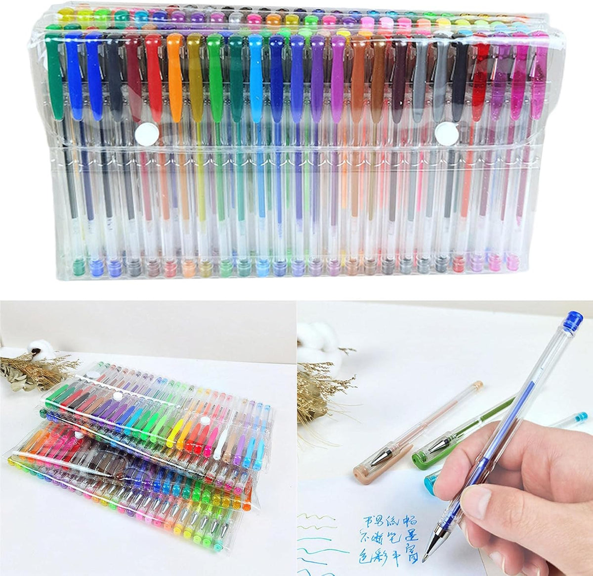 100 Colored Gel Pen Set G239