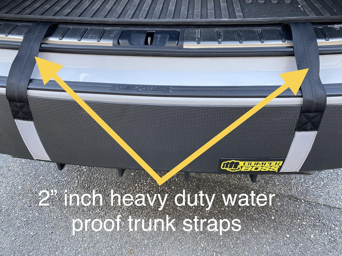 Bumper Protector for Cars and SUVs (74” Wide x 6” Tall) Pack of 2 A343