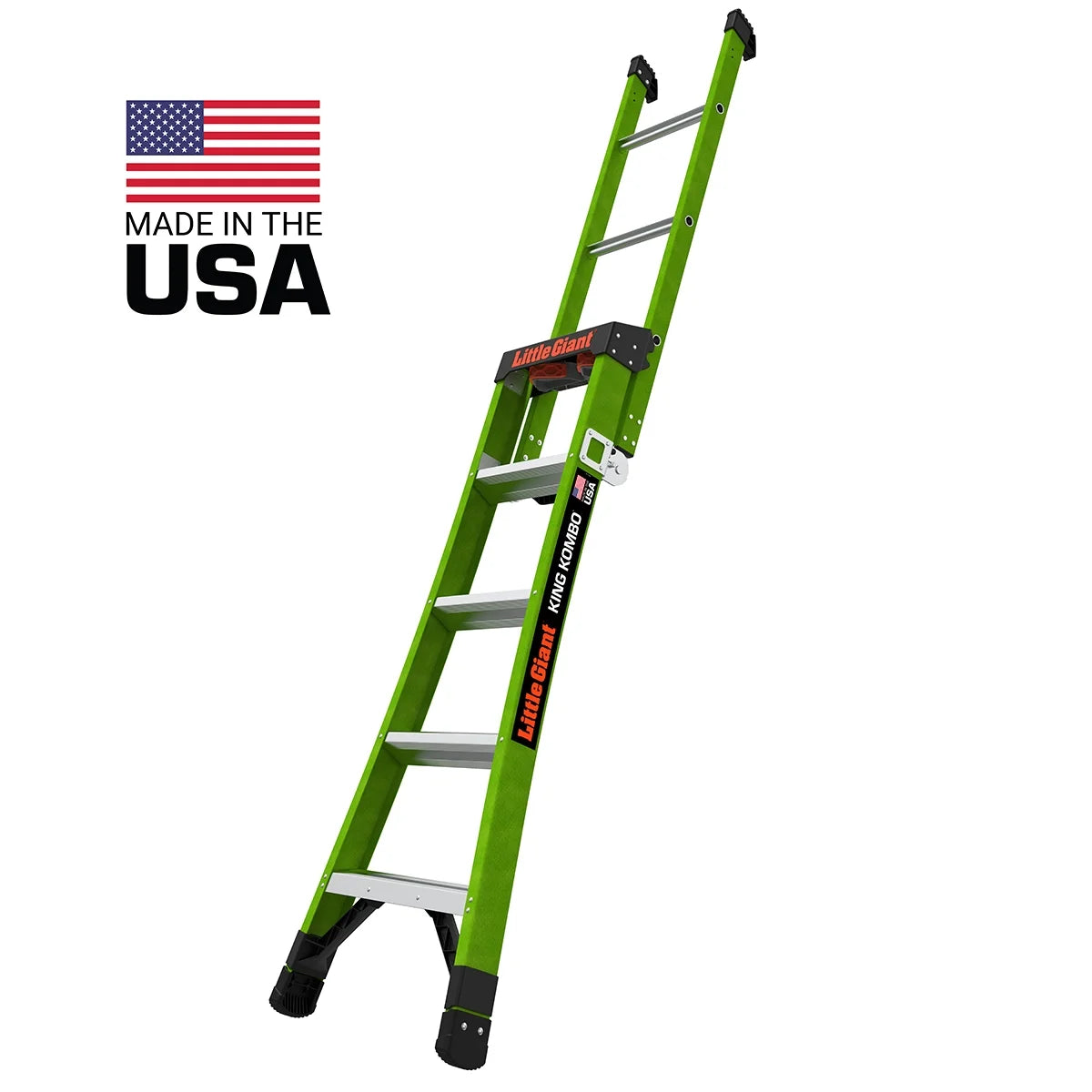 Fiberglass 3-in-1 Combo Ladder, 375 lbs. Rated D452971