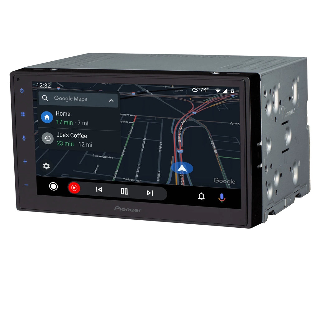 Double Din Digital Media Receiver with 6.8 Touchscreen and Bluetooth S947