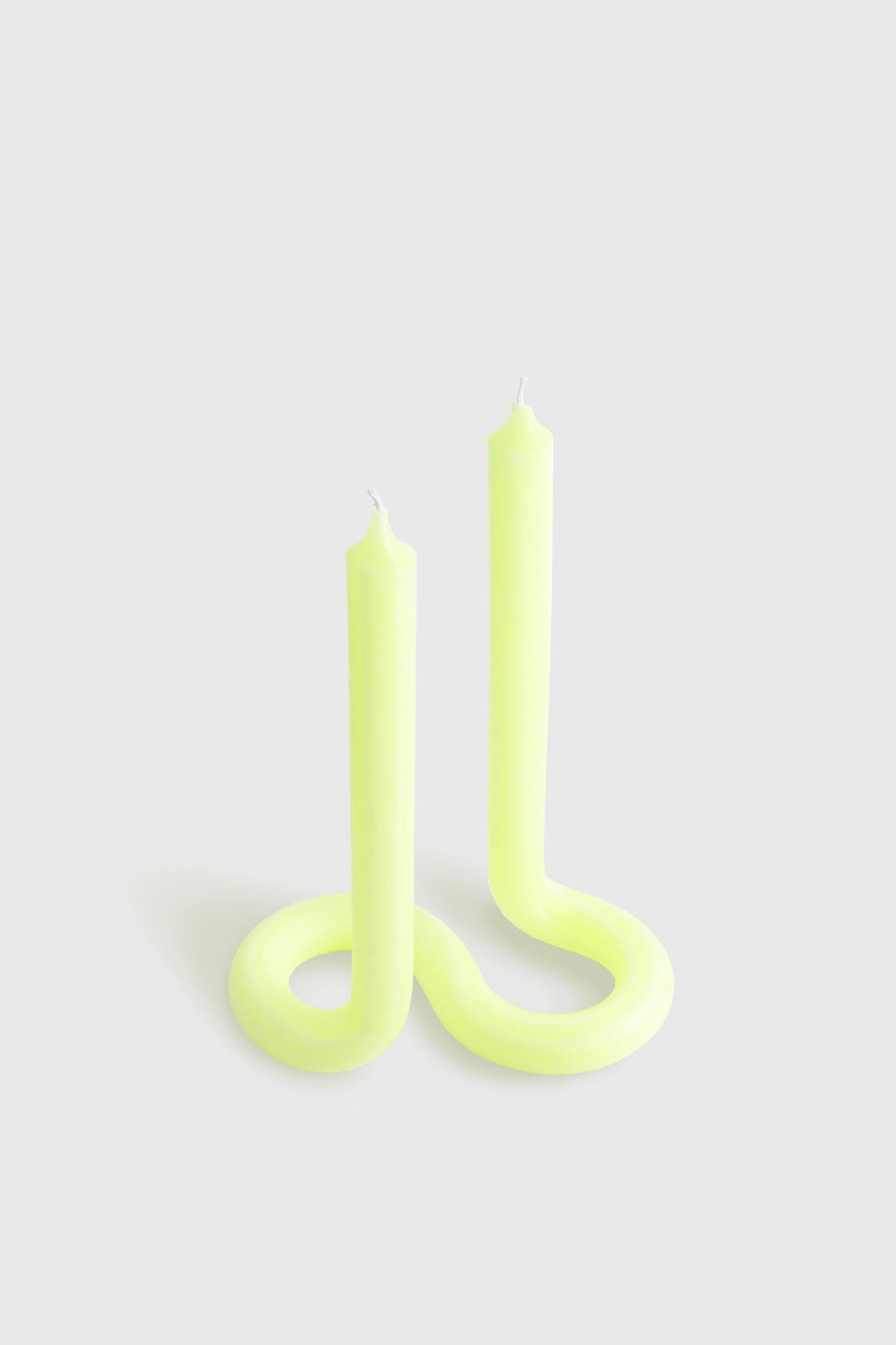 Yellow Twist Candle T486805