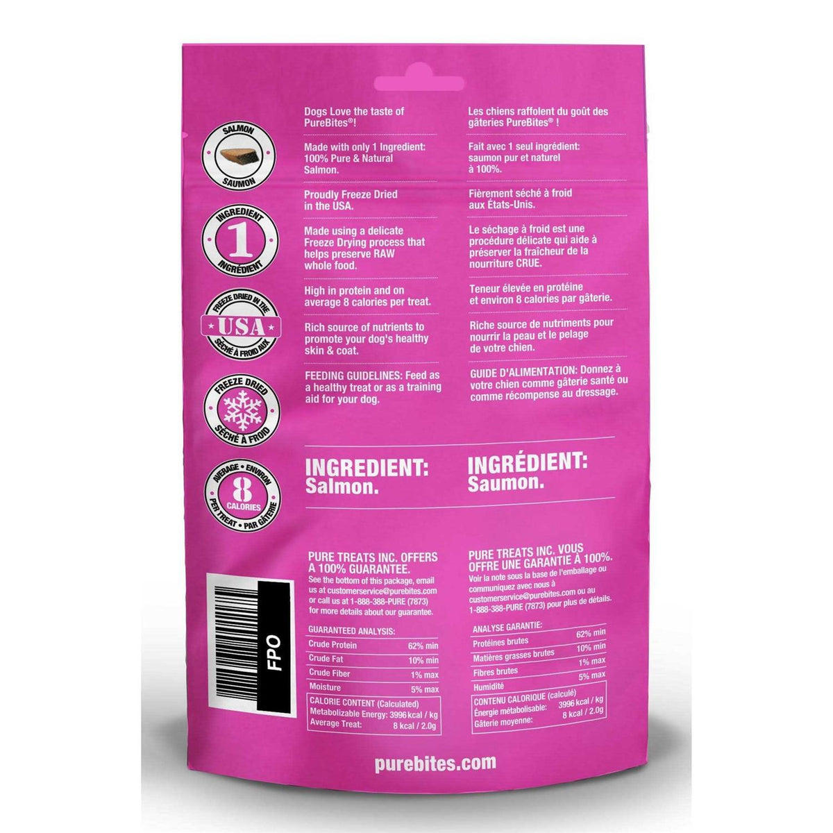 Freeze Dried Salmon Dog Treats I543640