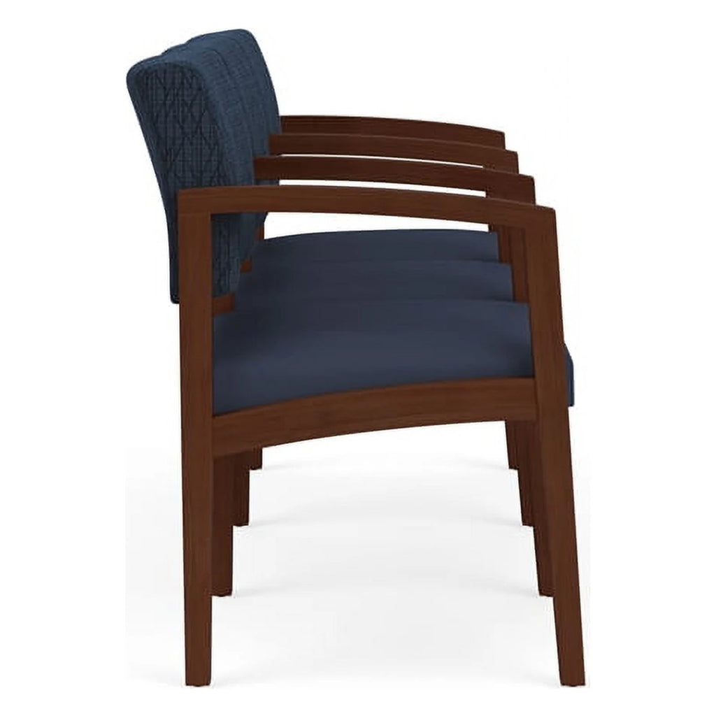 3-Seat Fabric Polyurethane Reception Tandem Seating I663363