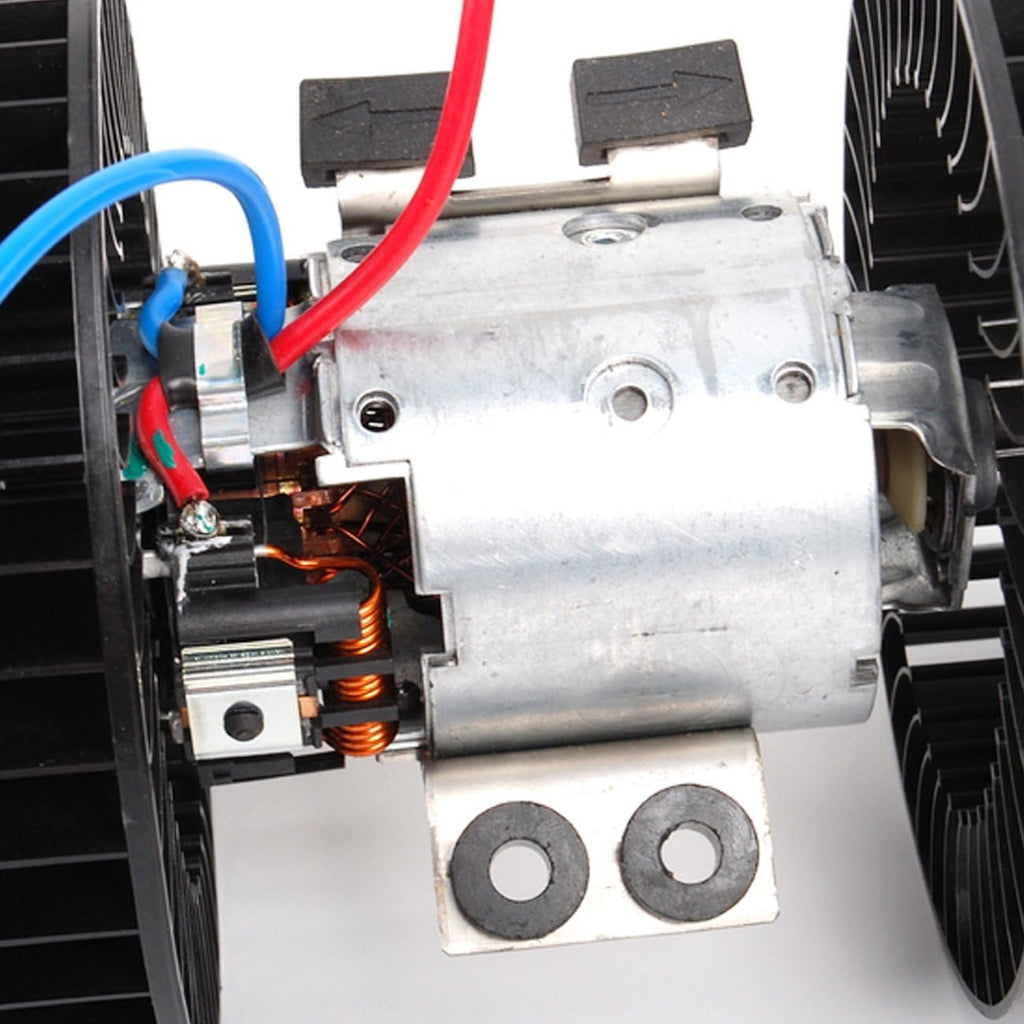 Front Heater Blower Motor with Dual Fan Cage U971