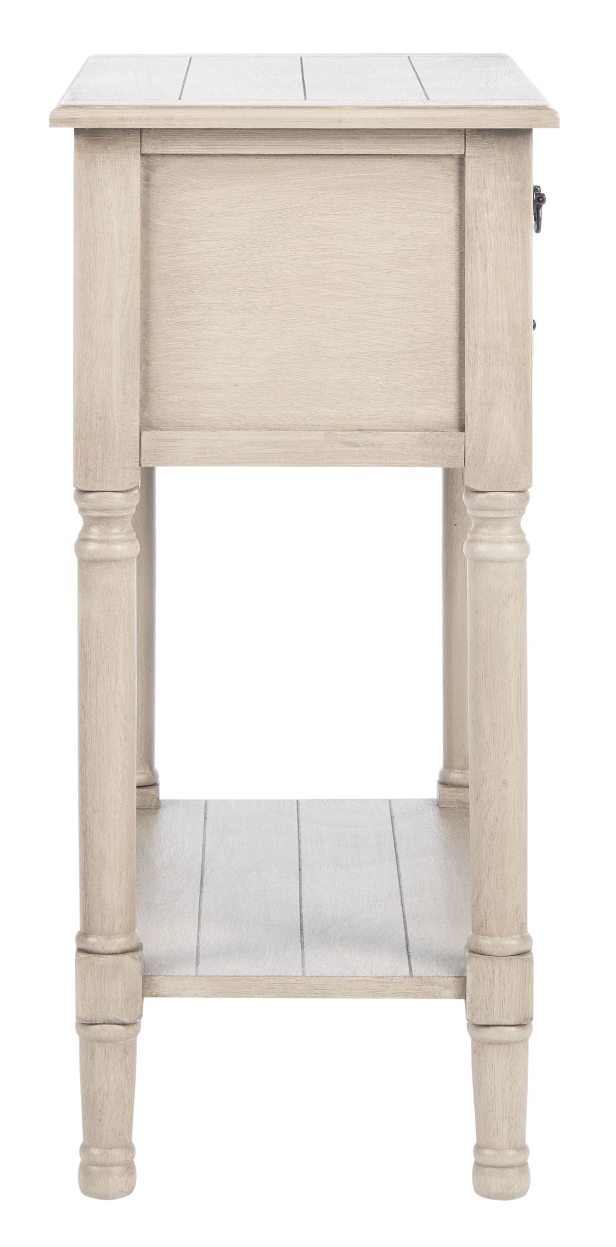 Off-White 3-Drawer Wood Console Table V977