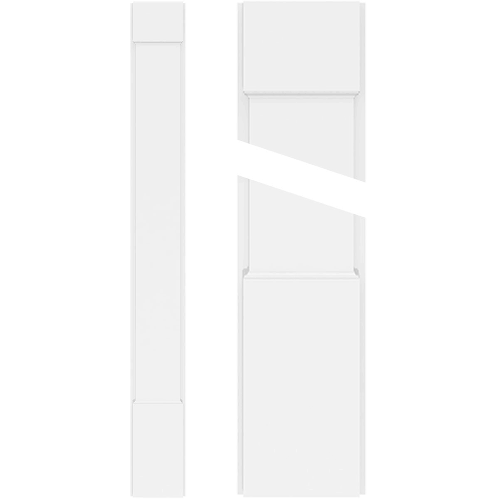 Plain PVC Pilaster (Pair) T53661