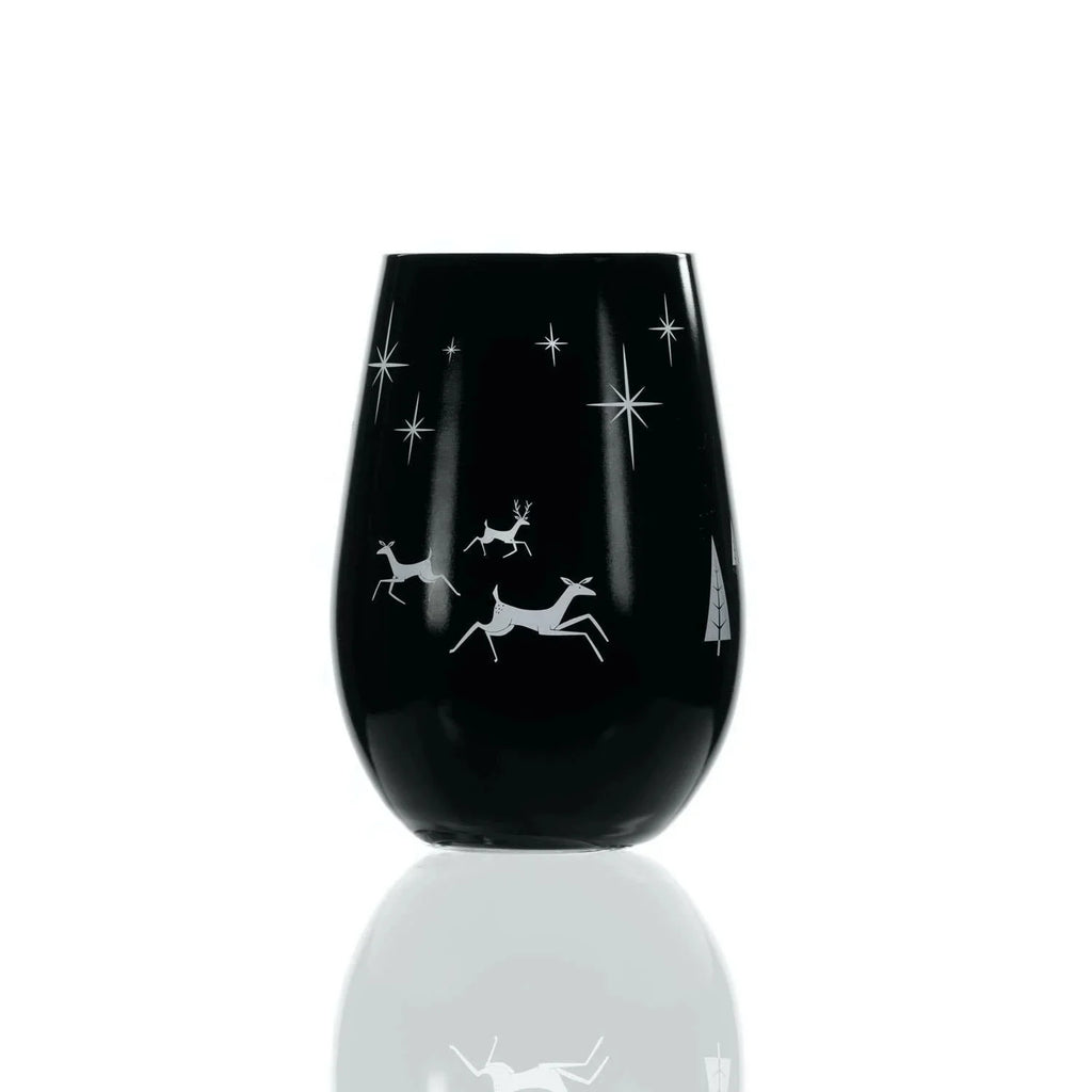 Black/Bronze Tumbler 16.5oz Set of 2 I57019