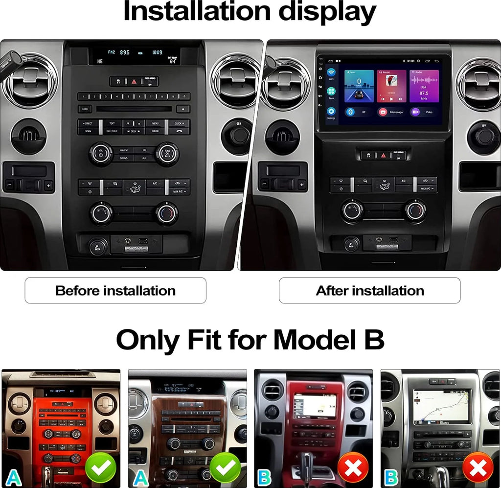Android 13 9 Inch Touchscreen Car Stereo Radio with Backup Camera K847578