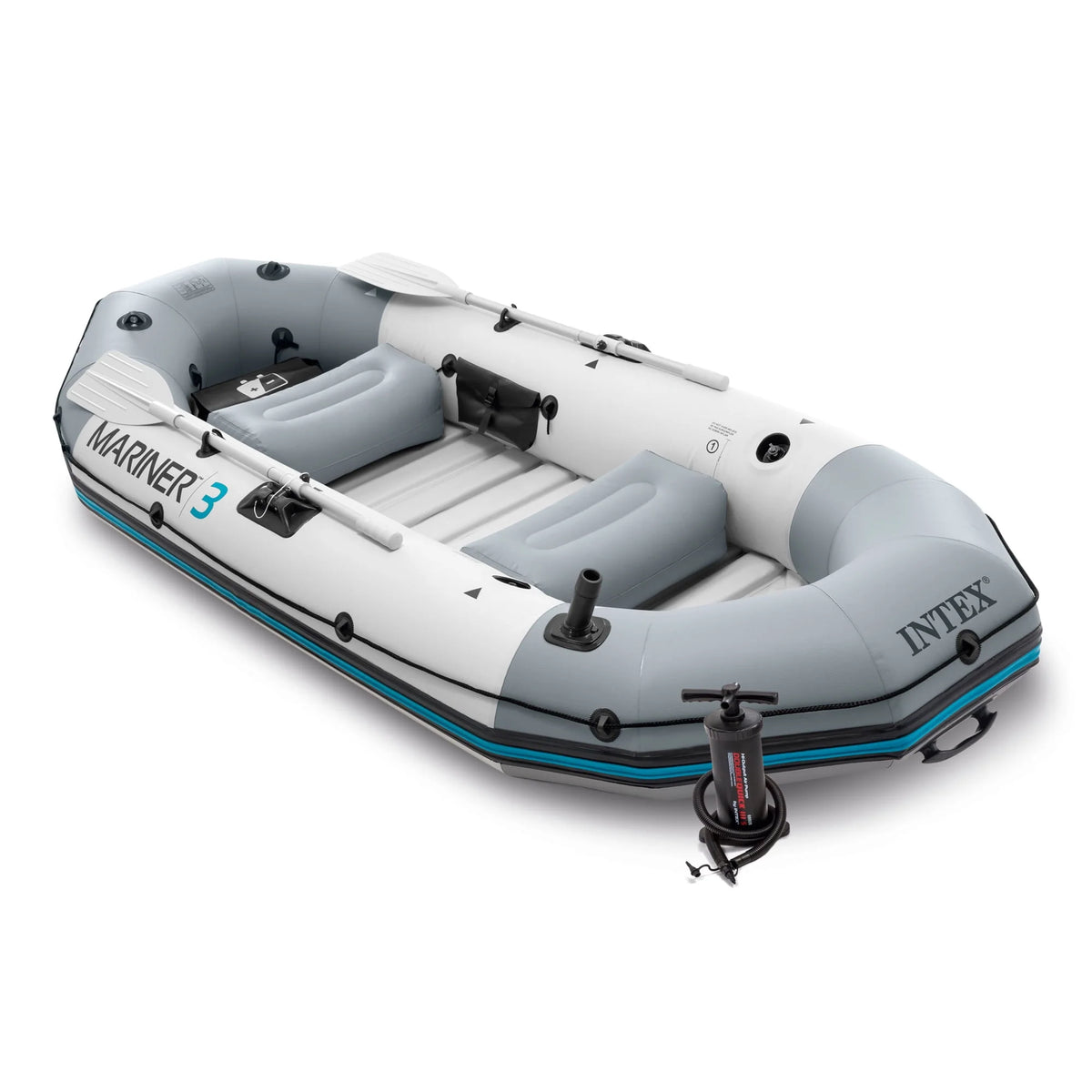 3-Person Inflatable Boat & Oars Set X260665