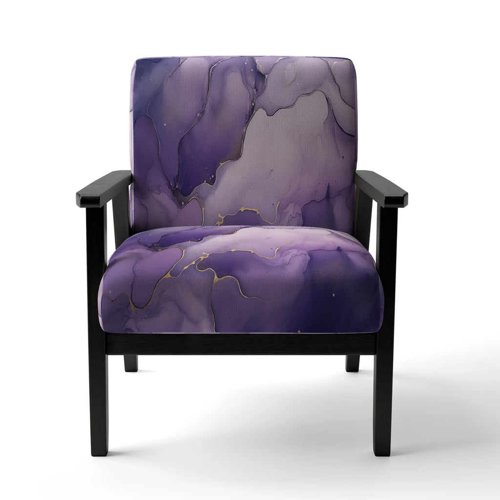 Purple Upholstered Accent Chair D924487