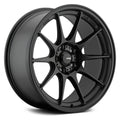 17x8 5x100 +40mm Matte Black Wheel Rim E838
