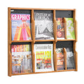 6 Magazine 12 Pamphlet Display Z891