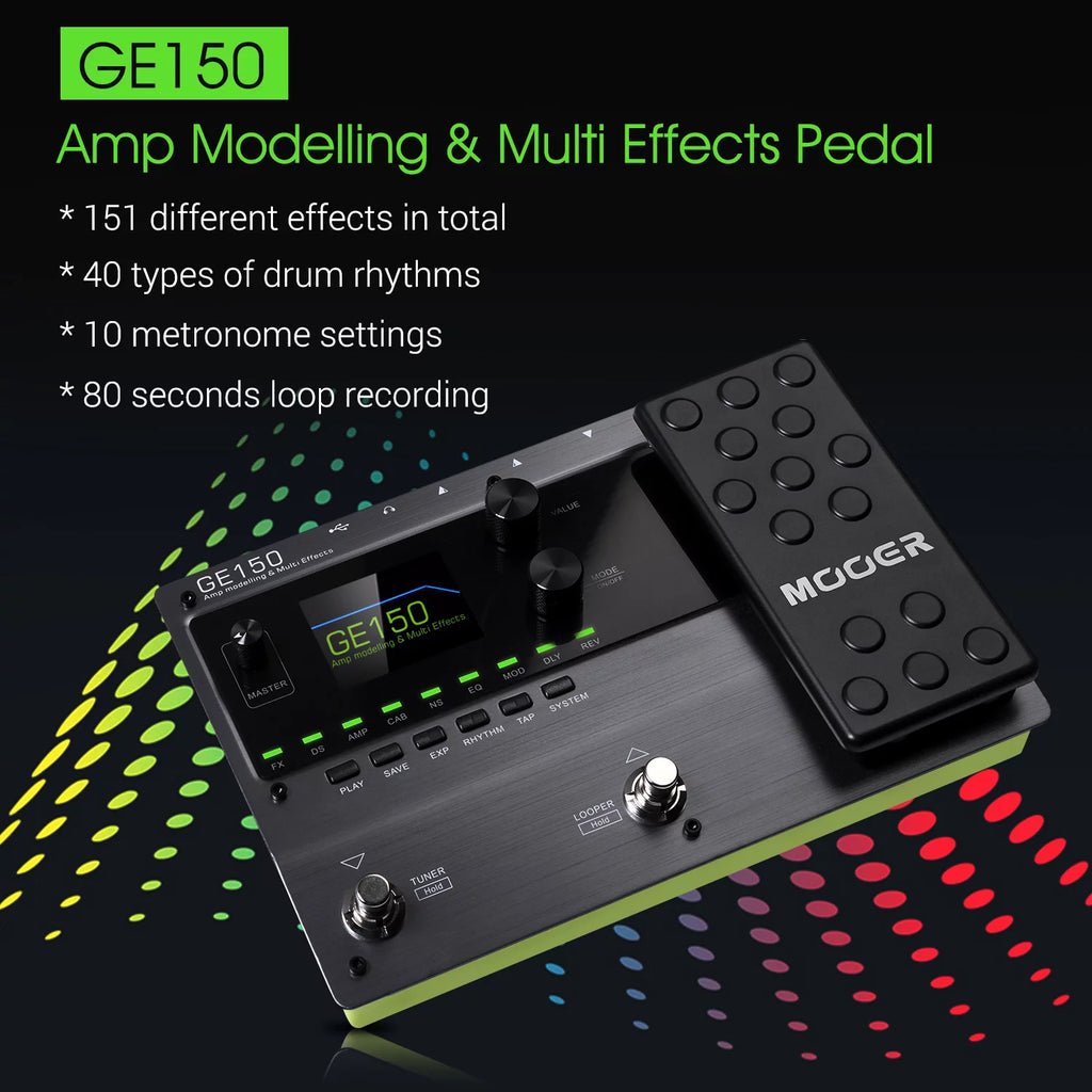 GE150 Amp Modelling & Multi Effects Pedal A5613
