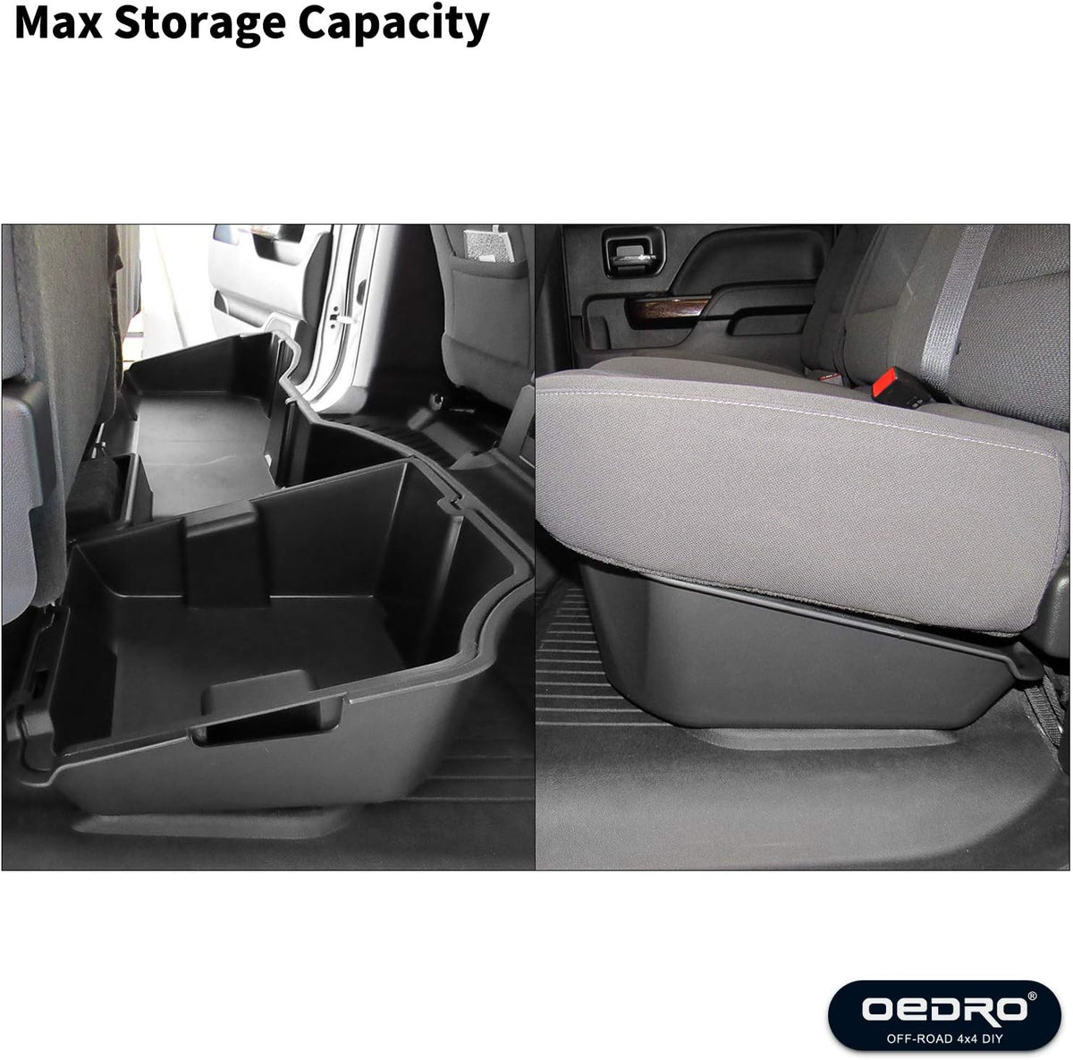 Rear Under Seat Storage Box for Crew Cab Q3787