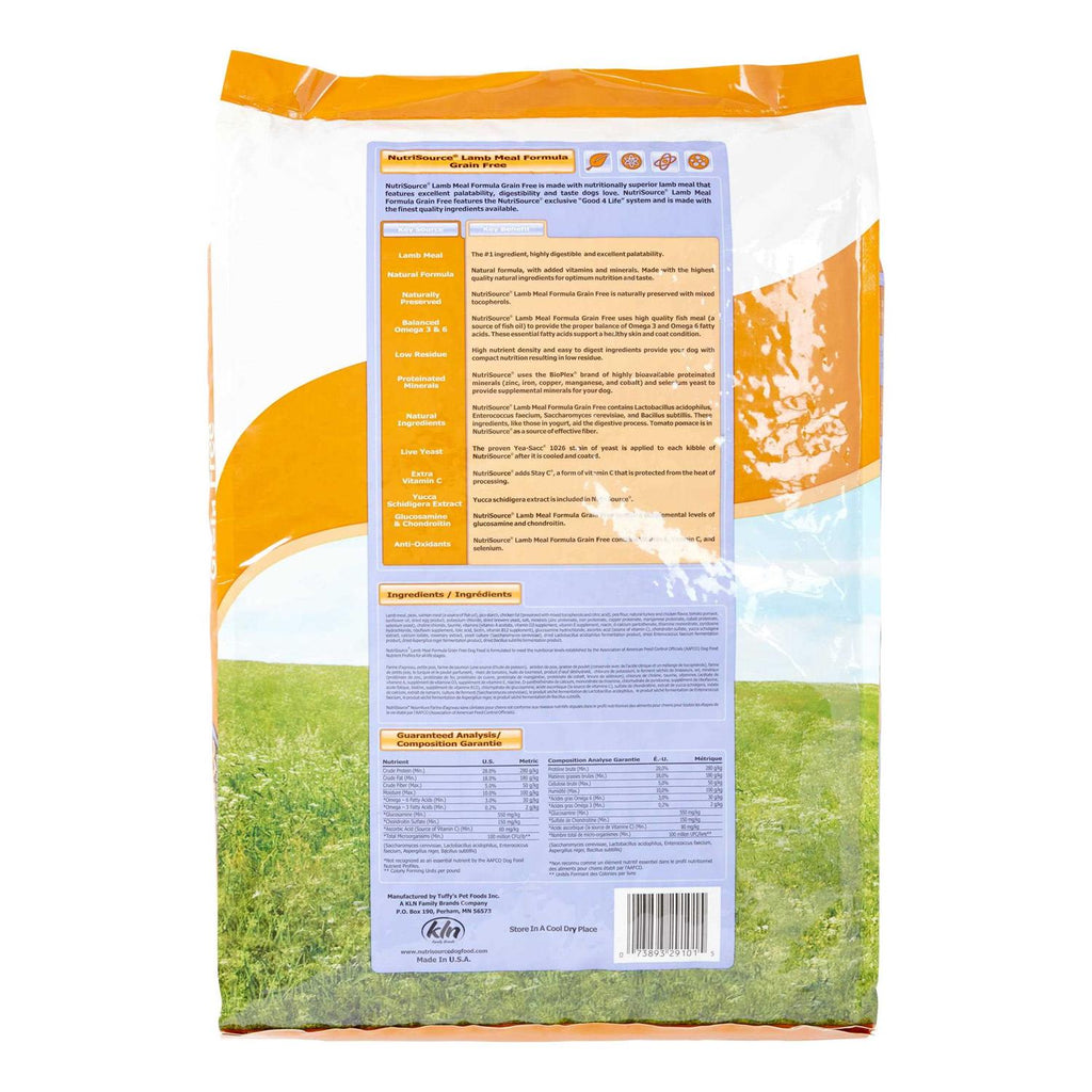 Grain Free Lamb Meal Peas Dog Food D616145