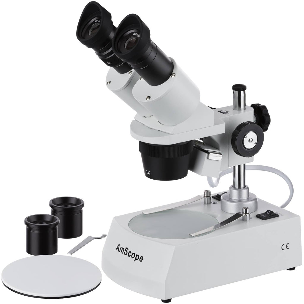 Student Forward Binocular Stereo Microscope 10X-20X-30X-60X H8079