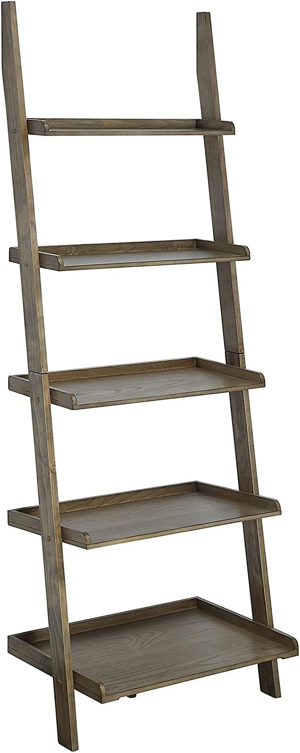 Gray Bookshelf Ladder B2568