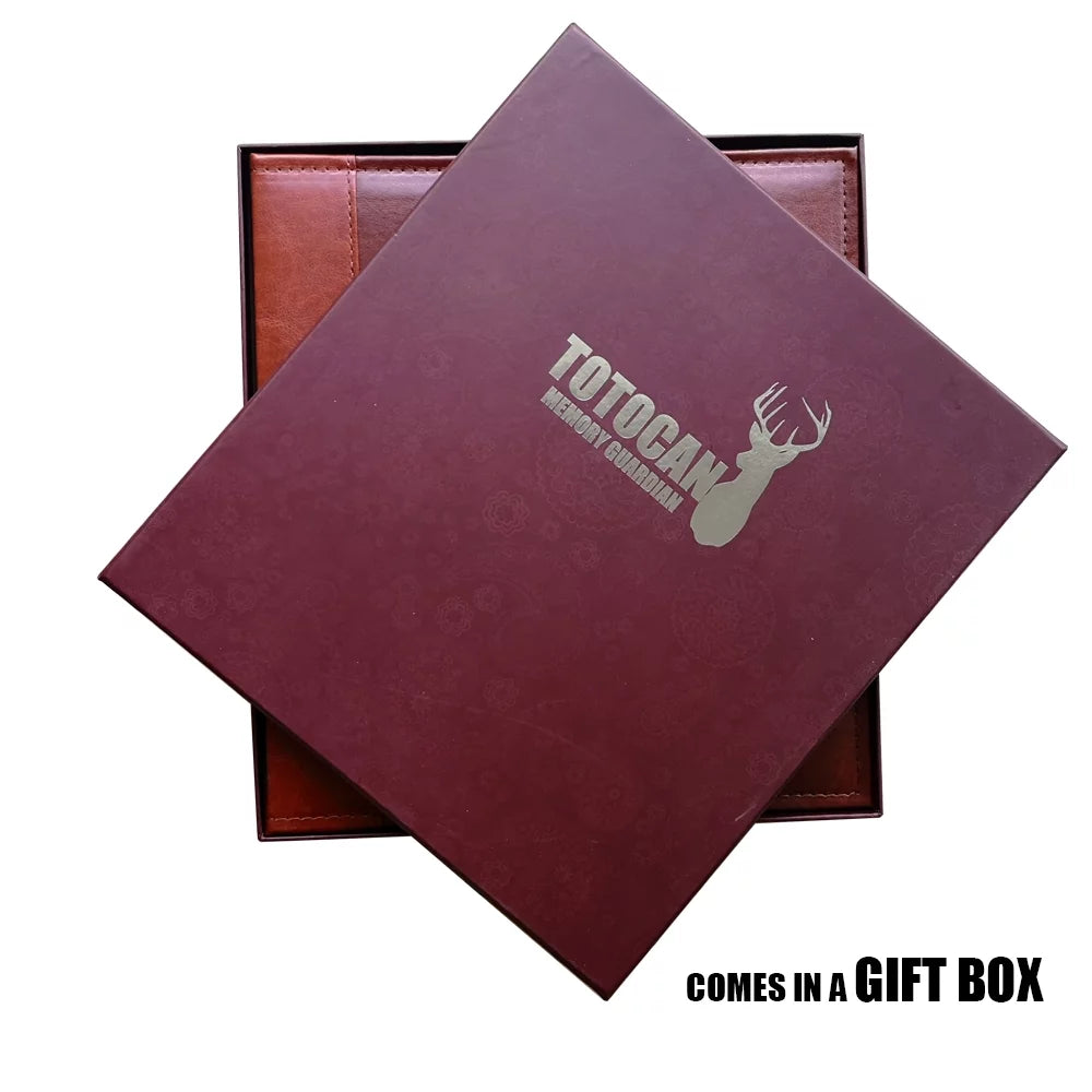 4x6 600 Pockets Photo Album with Leather Cover P3181