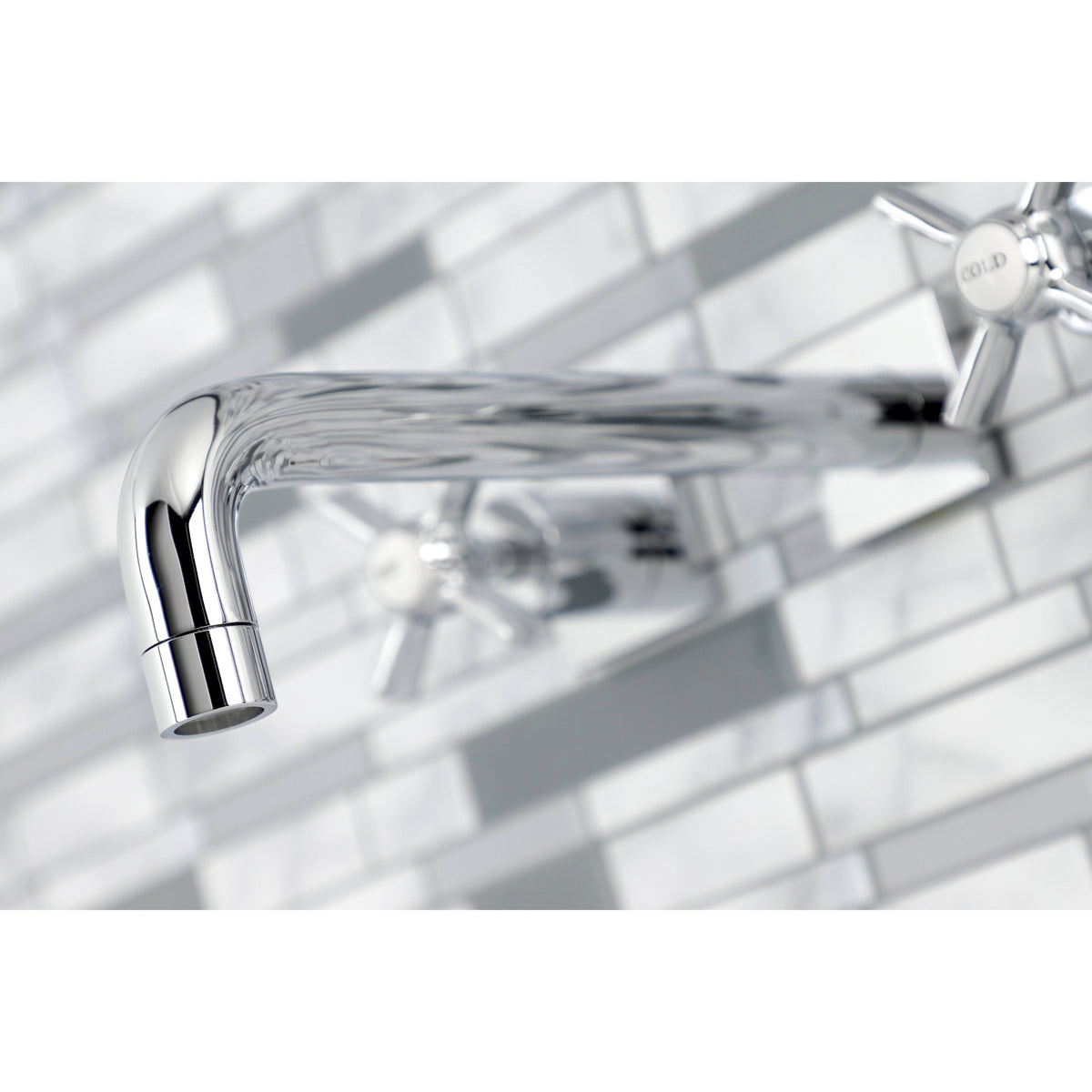 Polished Brass Wall Mount Tub Faucet O345061
