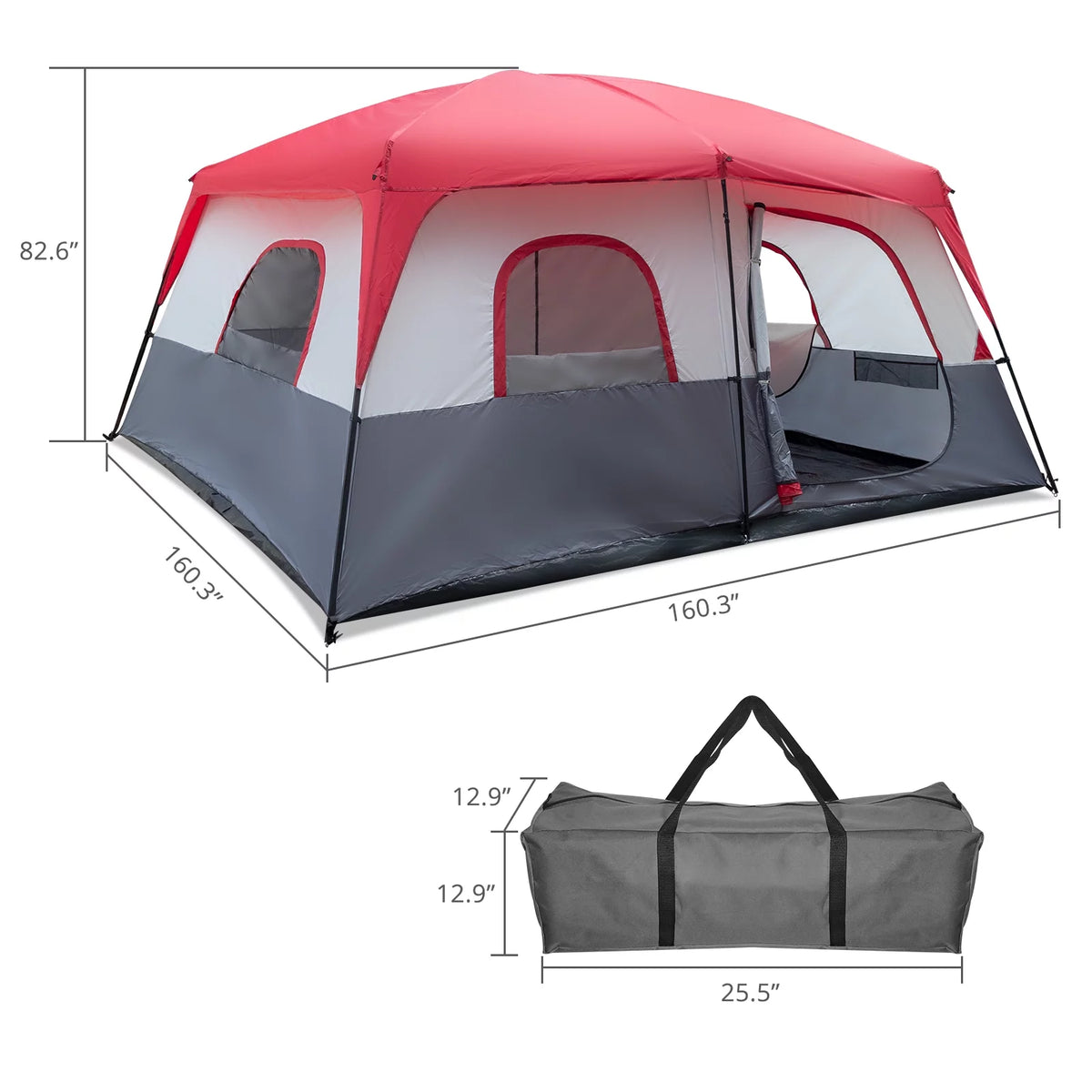 Portable Waterproof 14 Person Double Layer Tent T87840