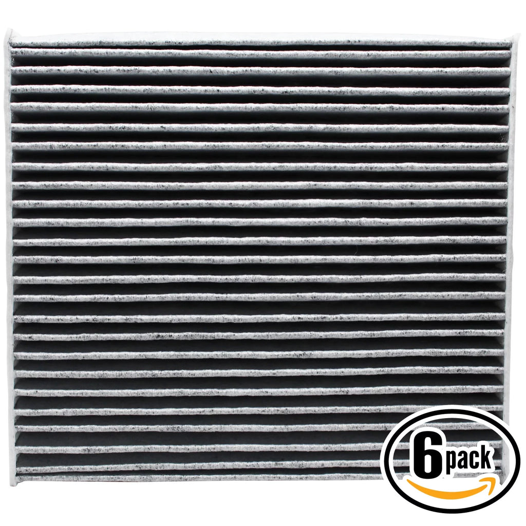 6-Pack Activated Carbon Cabin Air Filter W614682