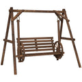 2 Seat Porch Swing with Stand V451
