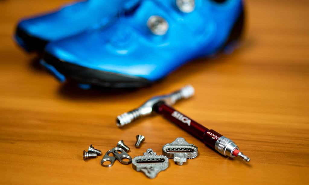 3D Printed Titanium Cleat Kit for Shimano SPD Pedals F1399