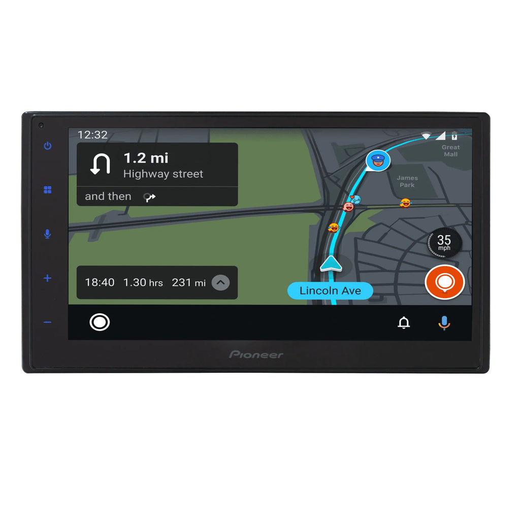 Double Din Digital Media Receiver with 6.8 Touchscreen and Bluetooth S947