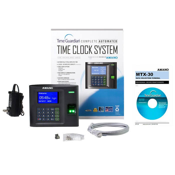 Biometric Fingerprint Time System C297