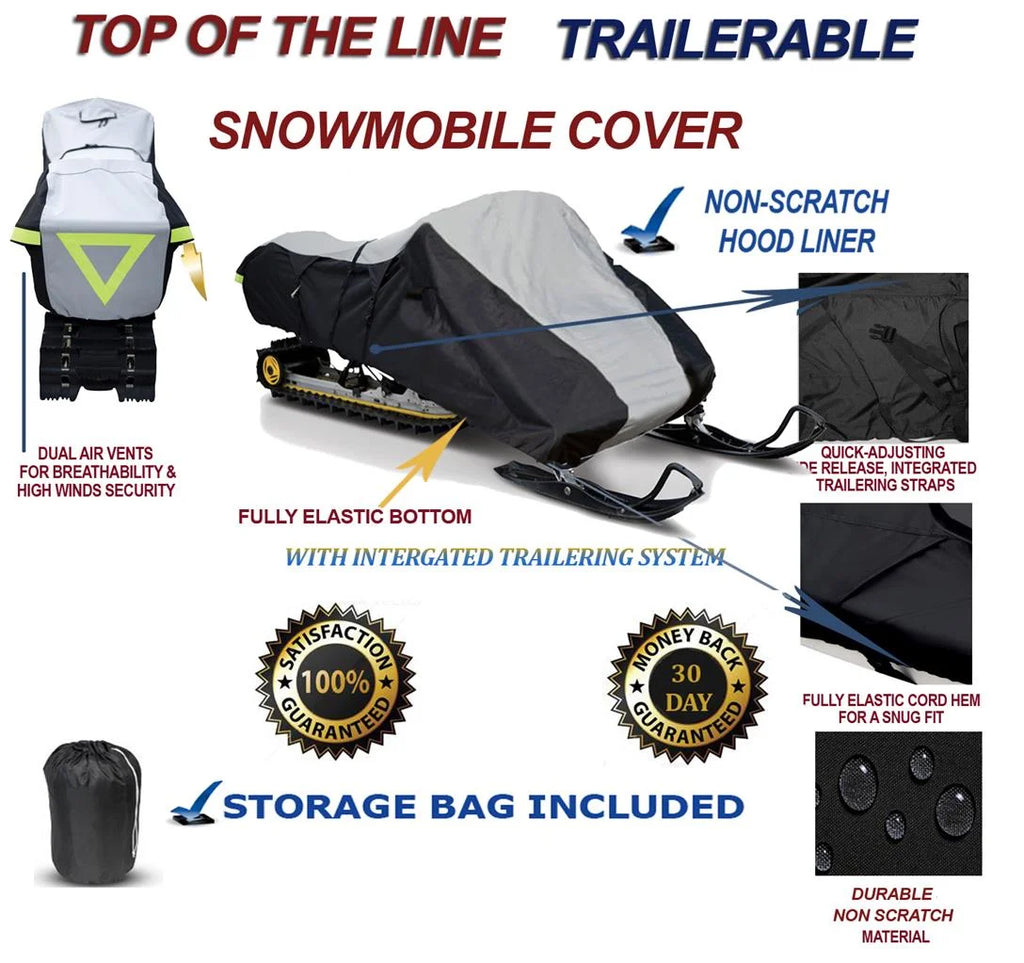 600D Snowmobile Travel and Storage Cover J72075