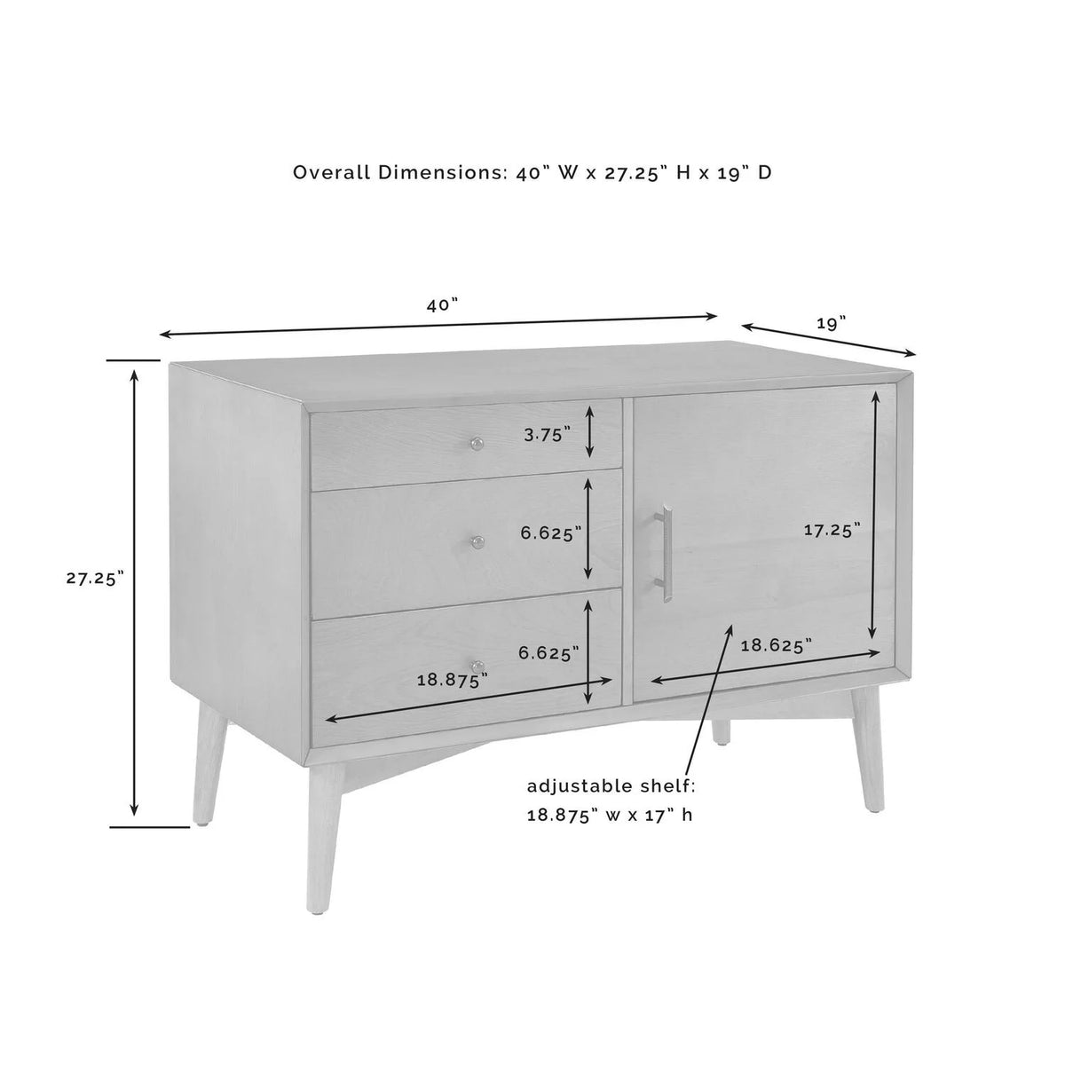 Mahogany Media Console G161923