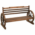 Firwood Padded Seat Outdoor Bench K824