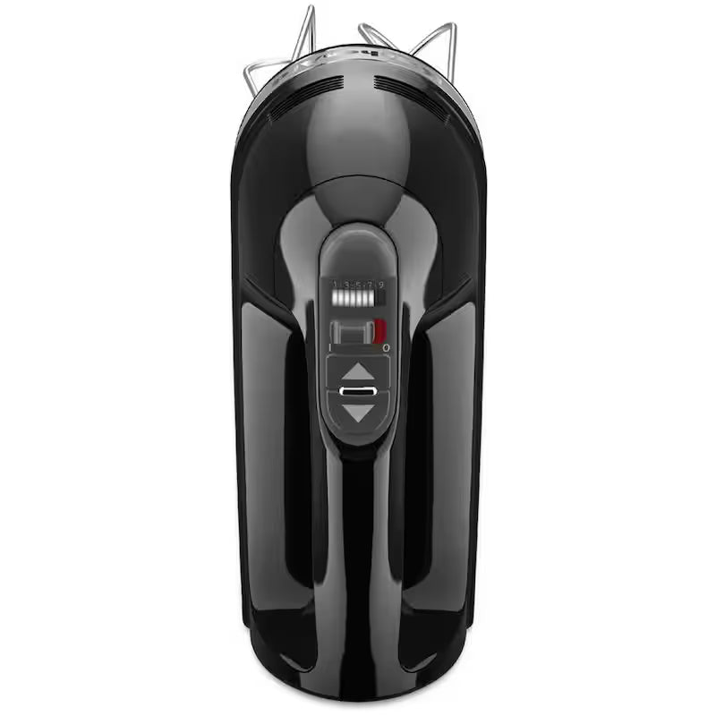 Onyx Black Hand Mixer with Beater and Whisk Attachments J132905