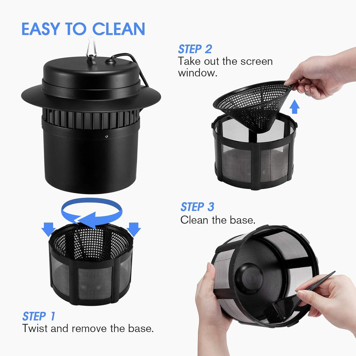 Electric Insect Control Pest Trap Pack of 2 Q3047