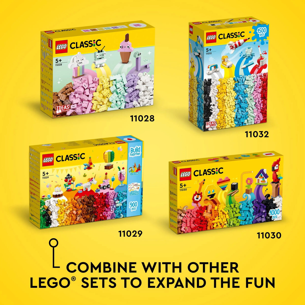 LEGO Classic Creative Color Fun Building Set Q120780