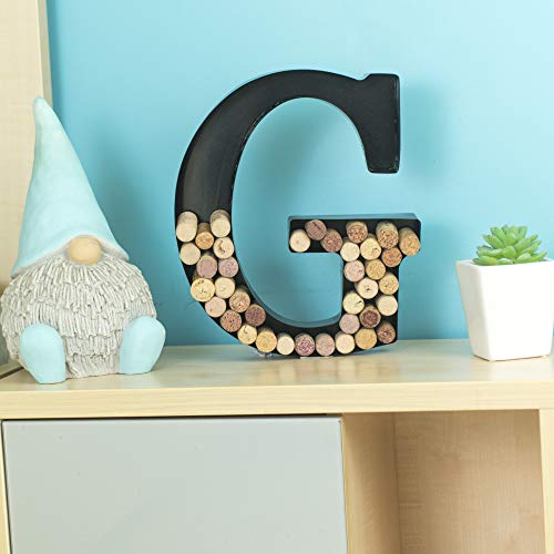 Metal Letter Wine Cork Holder I243950