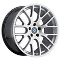 Hyper Silver 19x9.5 5x120 ET35 Rims L99597