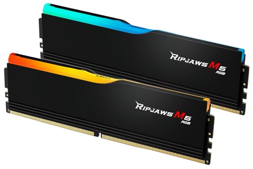 DDR5 RAM 64GB (2x32GB) 6400MT/s CL32-39-39-102 1.40V Desktop Computer Memory UDIMM Matte Black X18835