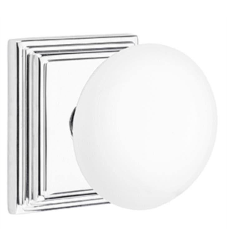 Single Dummy Melon Knob with Bright Chrome Finish Q197909