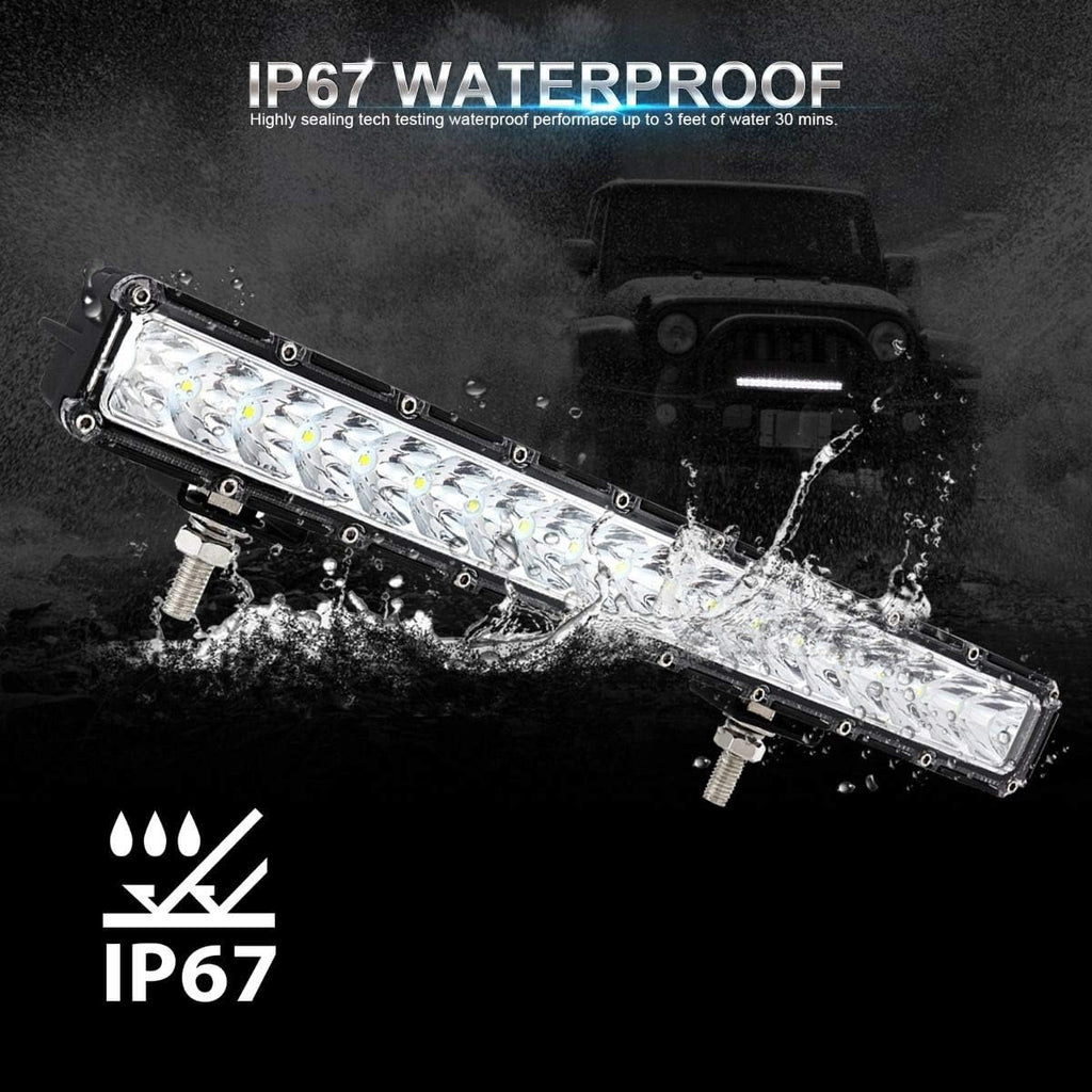14 Inch 60W Single Row LED Light Bar P80110