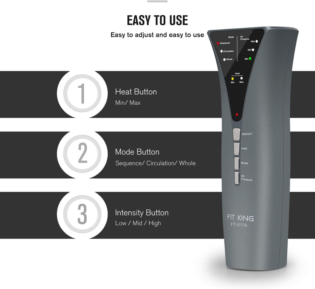 Leg Massager with Heat 3 Modes 3 Intensities E3893