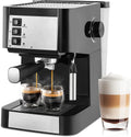 Espresso Machine with Steam Milk Frother and 50oz Removable Water Tank X78474