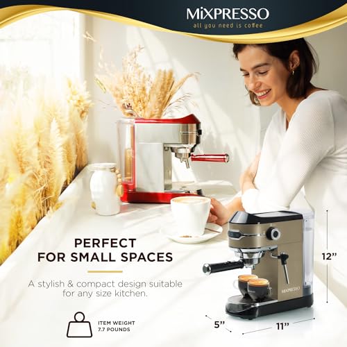15 Bar Espresso Machine with Milk Frother Steam Wand Q2964